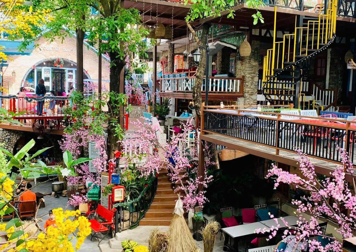 Ảnh check-in đẹp tại Landing - Milk Tea & Coffee