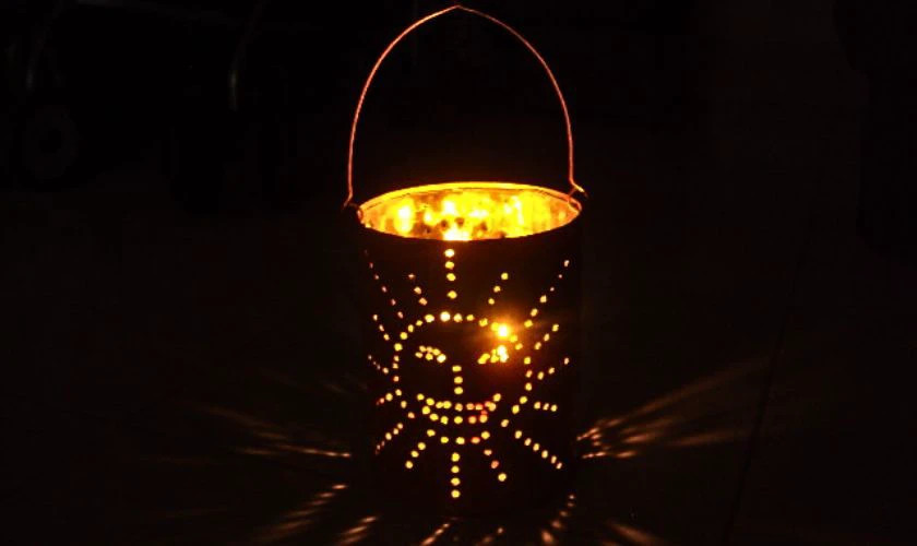 Đèn Trung thu handmade từ hộp sữa