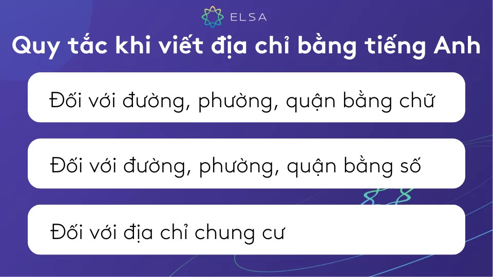Những quy tắc quan trọng cần tuân thủ khi viết địa chỉ bằng tiếng Anh để đảm bảo tính chính xác