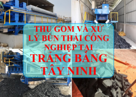 Thu gom, vận chuyển và xử lý bùn thải công nghiệp ở TRẢNG BÀNG  - TÂY NINH