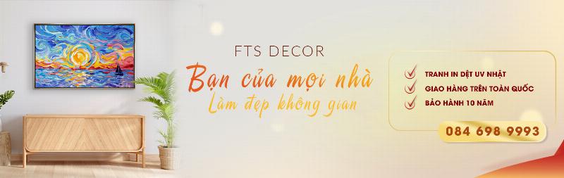 Bức tranh trừu tượng thể hiện sự kết nối hài hòa giữa con người, thực phẩm chay và môi trường tự nhiên xanh tươi