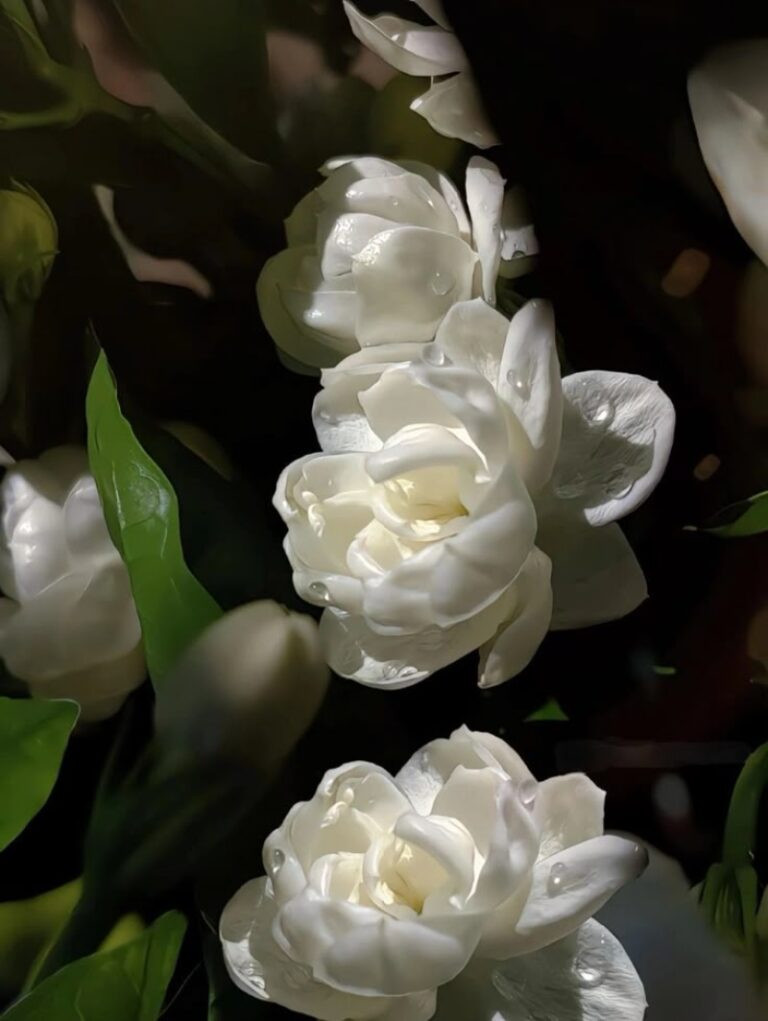 Ảnh hoa đen trắng