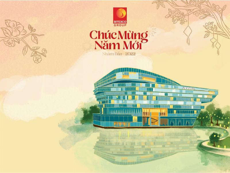Biểu tượng con trâu đồng hành cùng thiên nhiên, tượng trưng cho sự gắn kết và phát triển bền vững