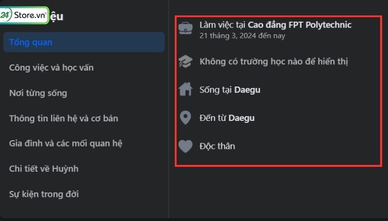 Sao chép thông tin tài khoản Facebook mạo danh
