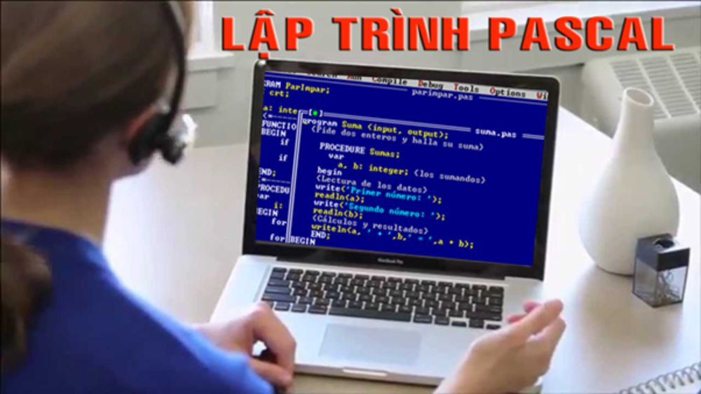 Mô tả cách lập trình tính diện tích hình vuông bằng ngôn ngữ Pascal