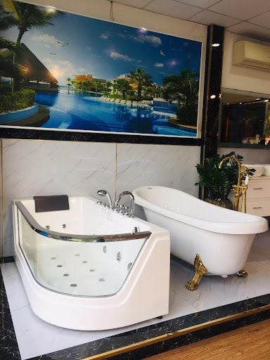 Mẫu bồn tắm nhập khẩu sang trọng được ưa chuộng tại An Tâm Khánh Hòa