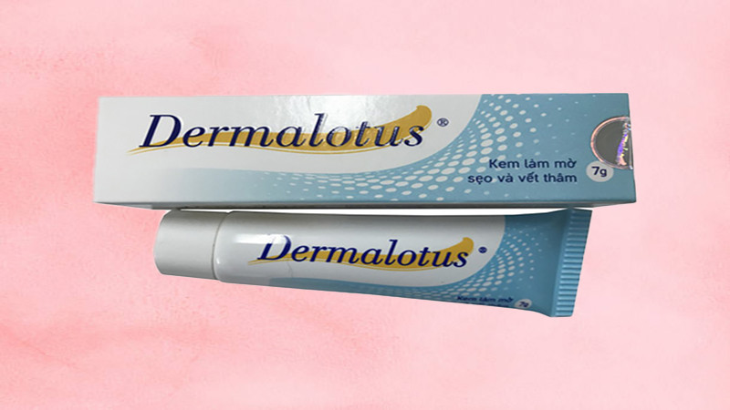 Kem trị thâm sẹo Dermalotus giúp bảo vệ và tái tạo da, làm mờ thâm nám