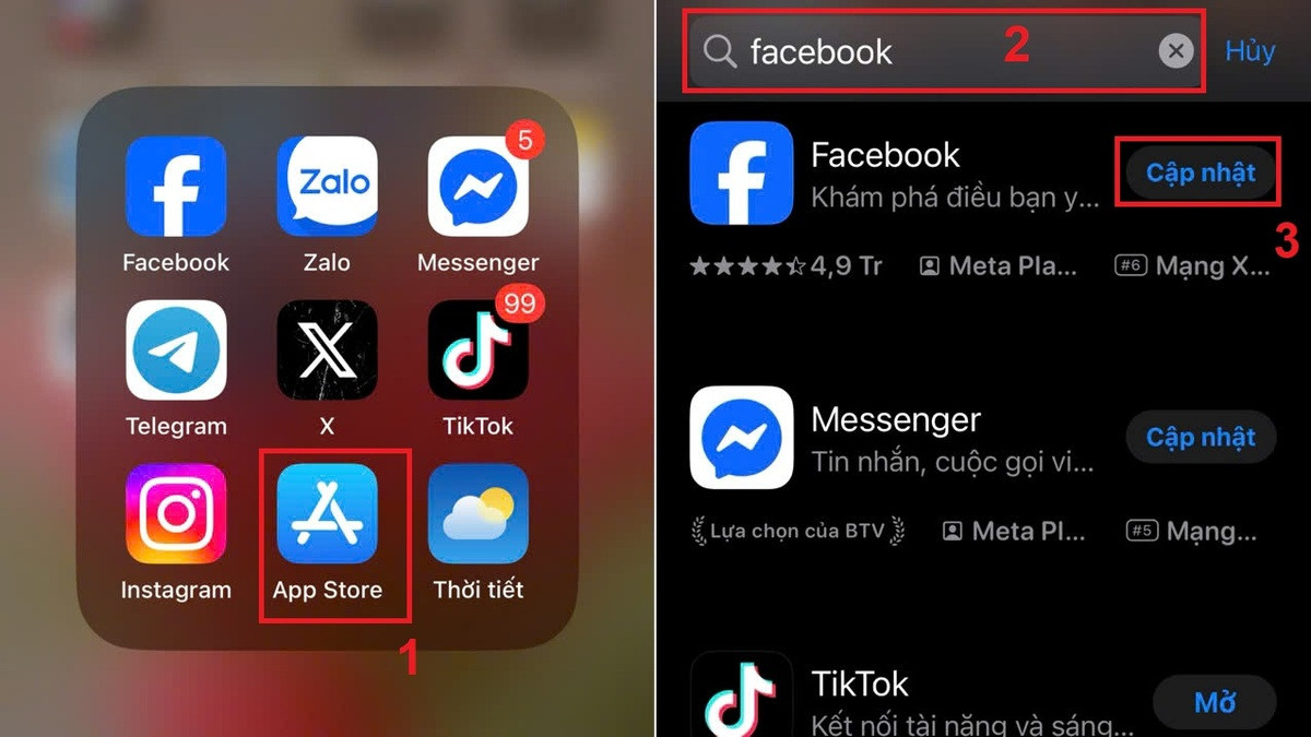 Cách cập nhật Facebook để có chế độ chuyên nghiệp