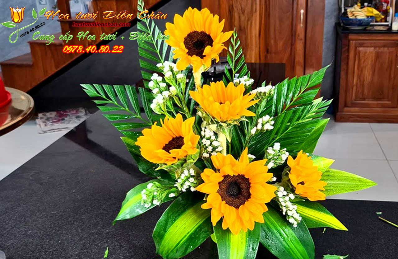 Hoa Hướng Dương điểm đến của tình yêu thương