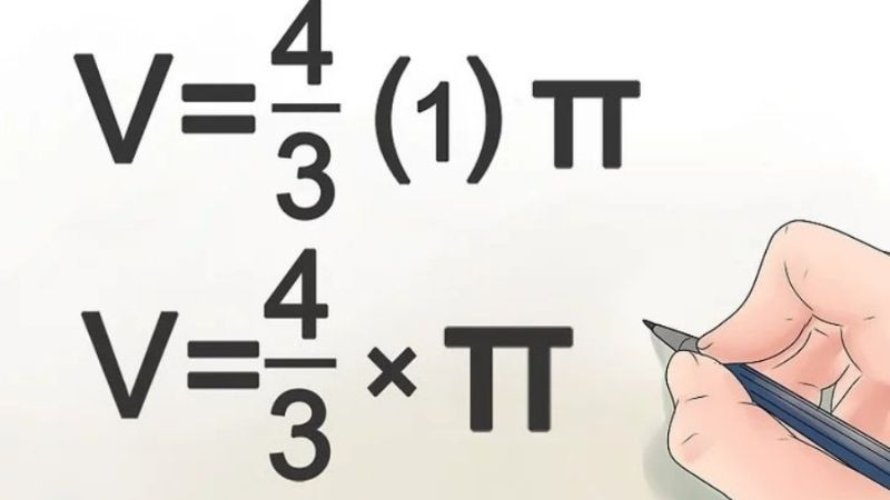 Bước 4: Thay giá trị vào công thức