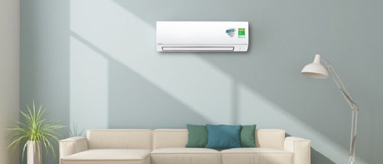 Sơ đồ mô tả các chức năng điều khiển điều hòa Daikin đời cũ với nút bấm cơ bản