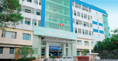 Hình ảnh cổng Bệnh viện Bình Dân, địa chỉ uy tín để khám nam khoa ở TP.HCM