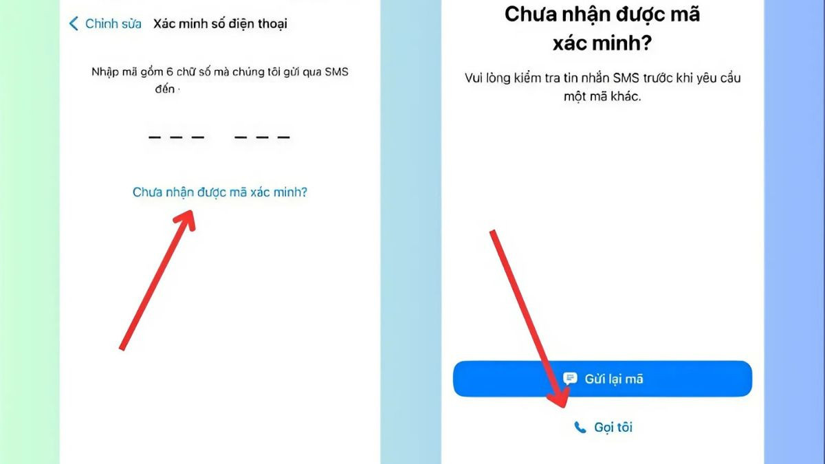 Nhận mã xác nhận WhatsApp qua cuộc gọi thoại khi tin nhắn không tới